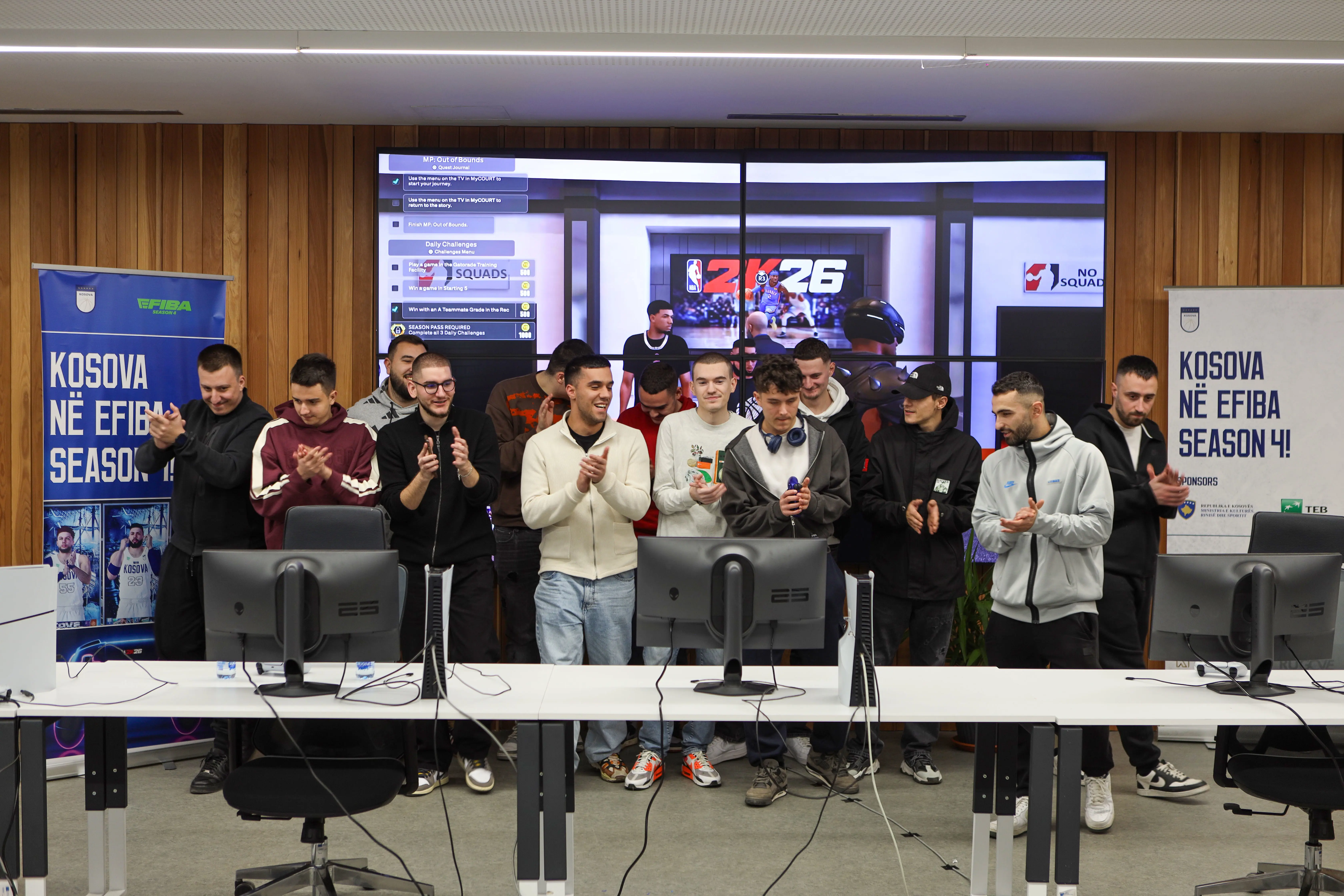 Eventi i përzgjedhjes së ekipit të Kosovës për eFIBA Season 4 u mbajt, suksesi i radhës i Kosovës!