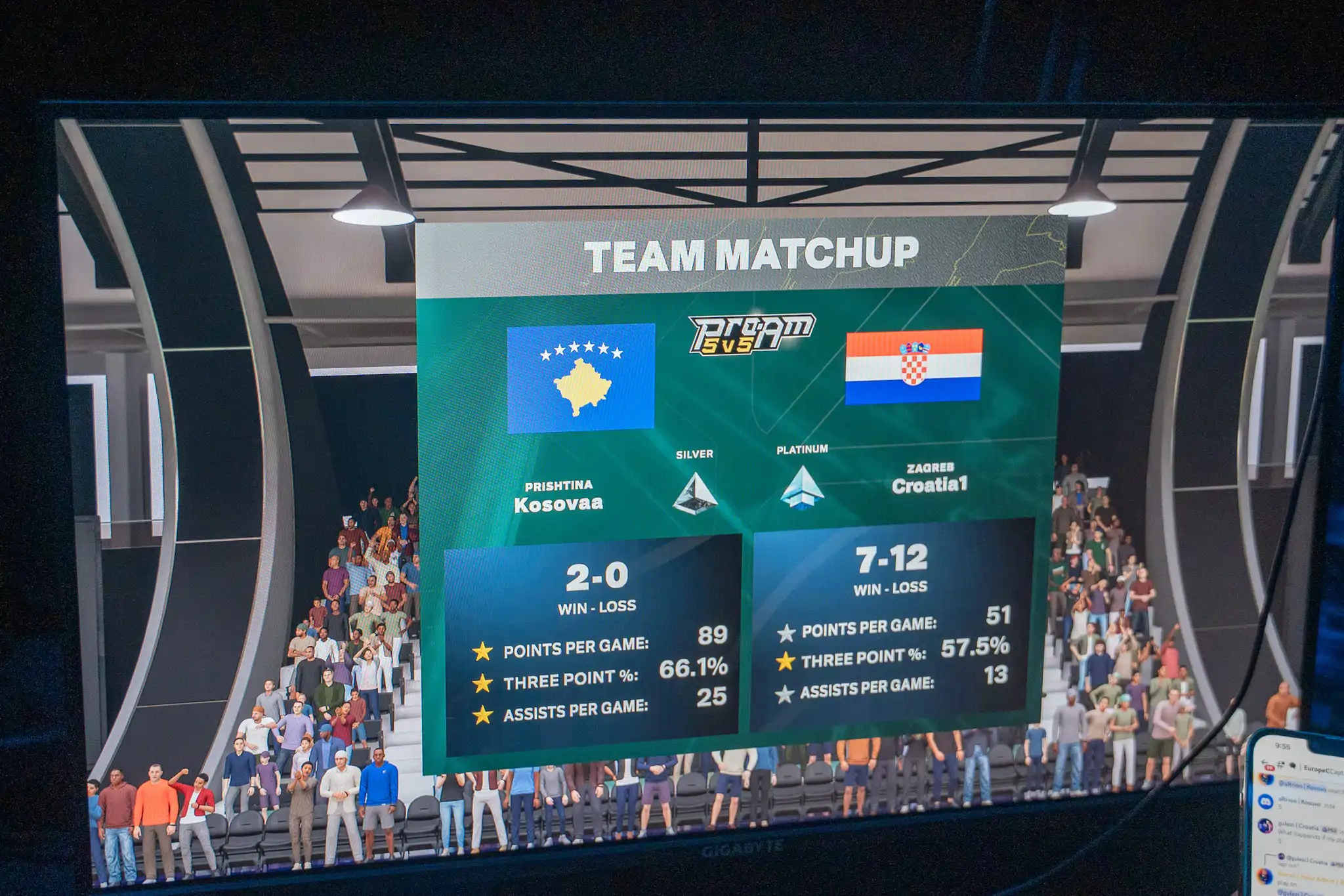 Paraqitja e dytë e Kosovës në Esports Basketball eFIBA Season 4