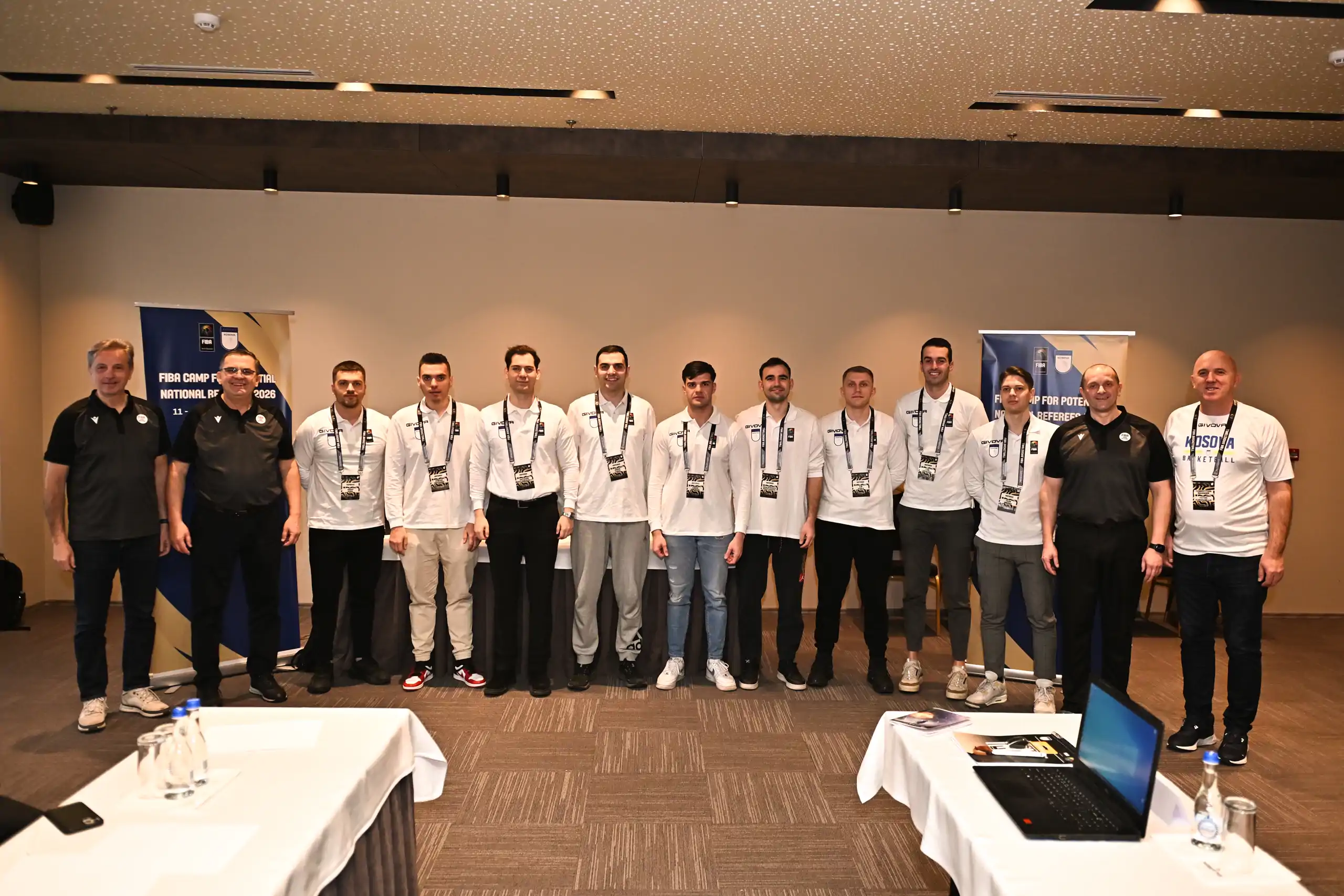 Fillon FIBA Kampi Potencial për gjyqtarët e basketbollit 