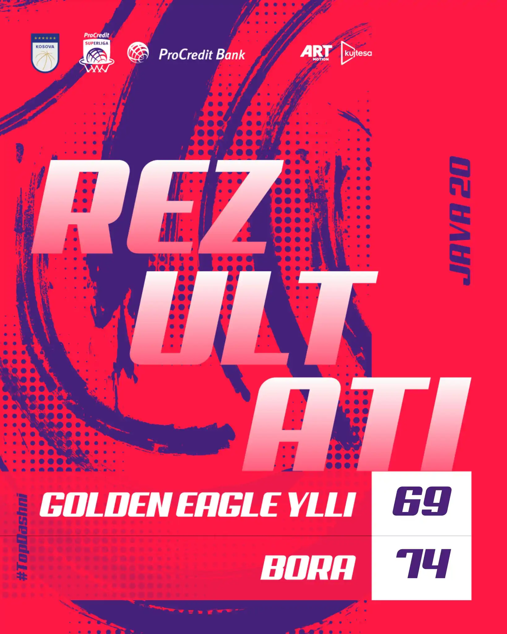 Bora fiton në Suharekë, mposht Yllin 69-74