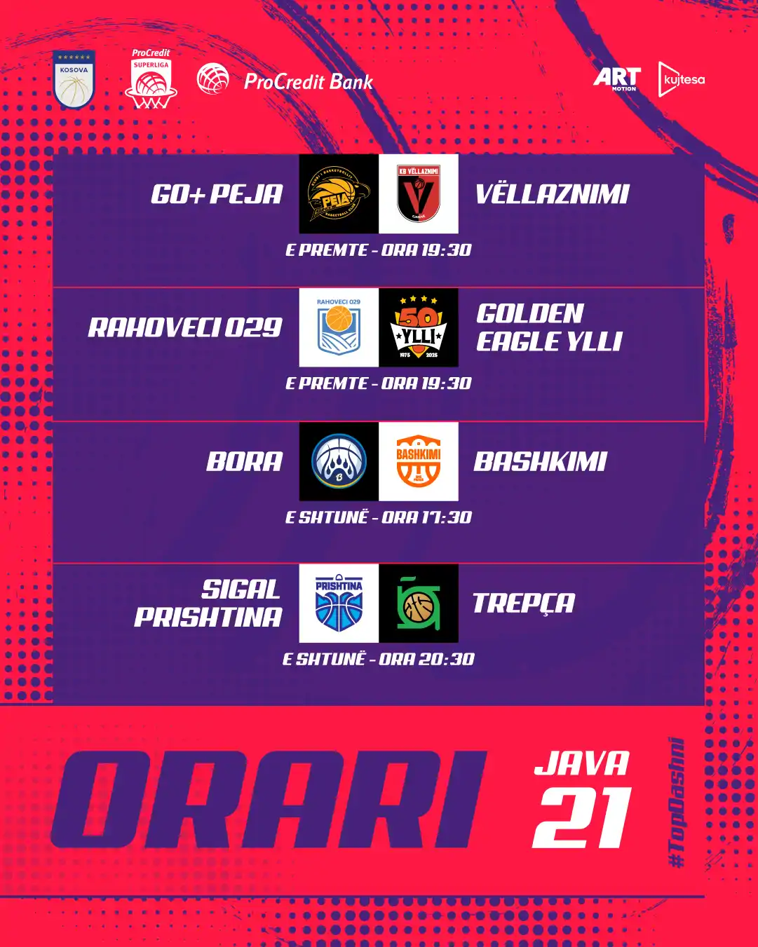 Përballja e rivalëve në kryeqytet 