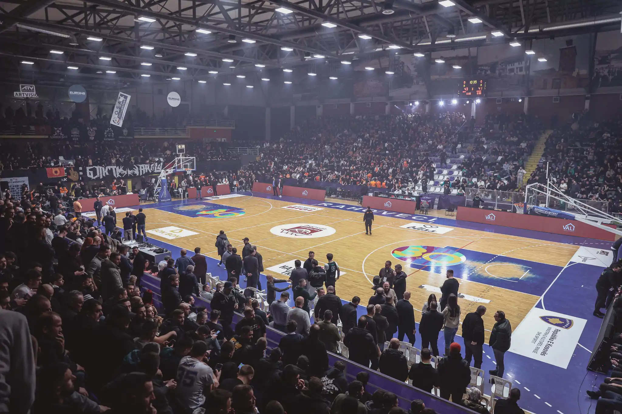 Pamje nga finalja e Kupës Trepça - Bashkimi