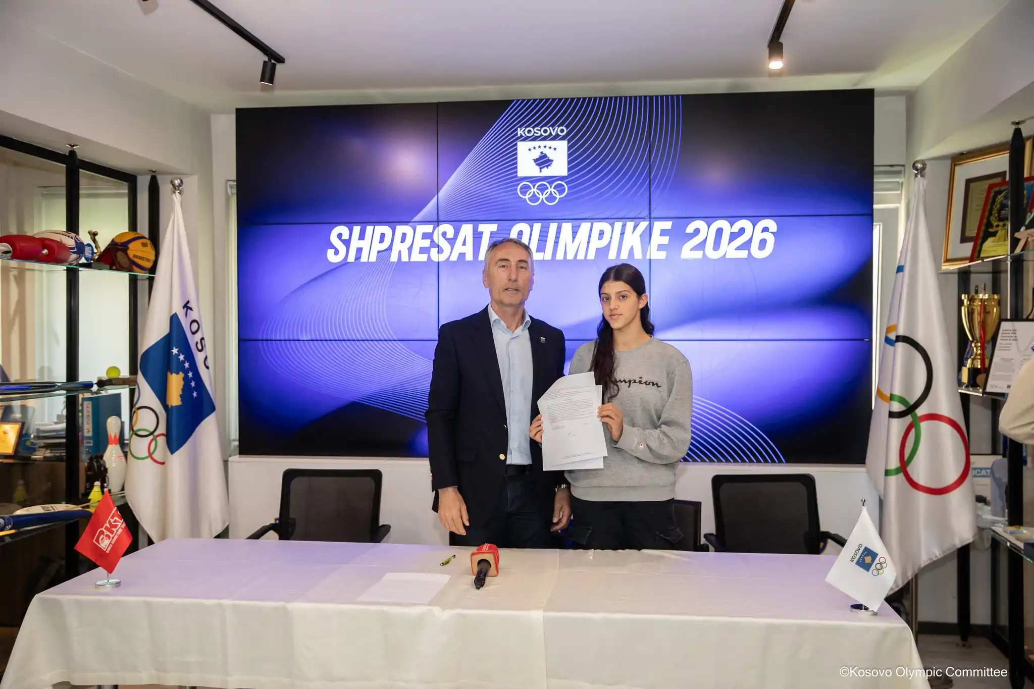Sara Rexhaj dhe Besim Bytyqi, ‘Shpresa Olimpike 2026’
