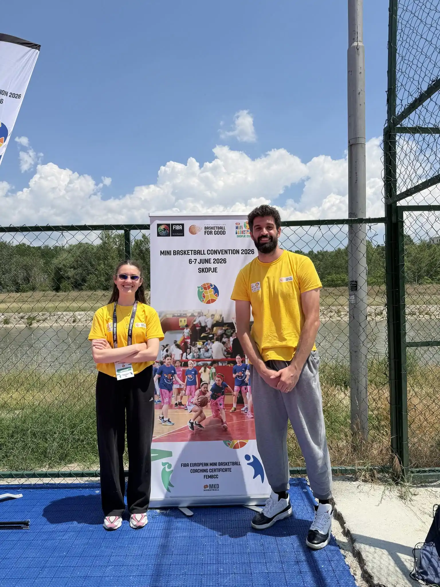 Bytyqi dhe Osmani përfaqësojnë Kosovën në Konventën Evropiane të Mini Basketbollit