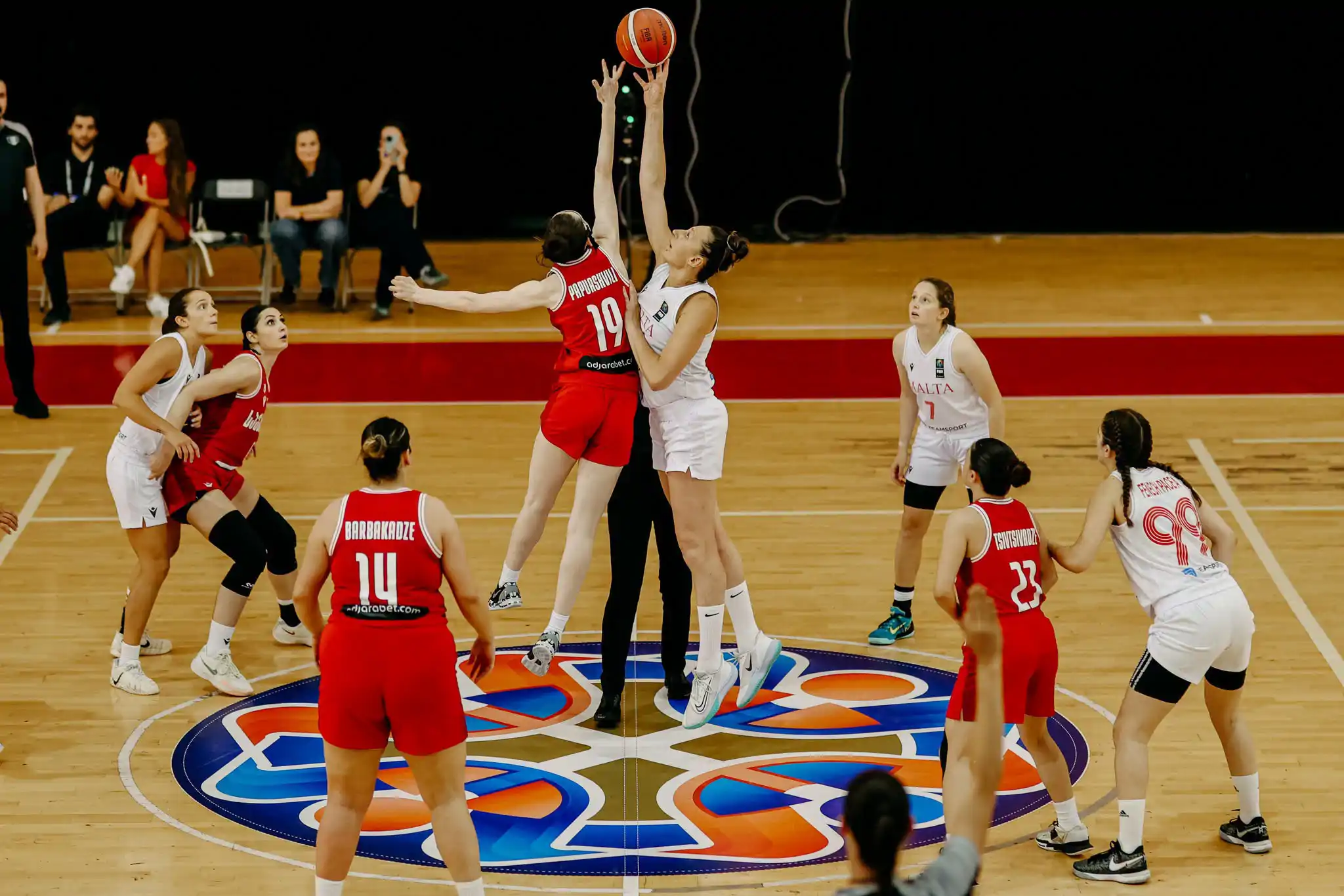 Albumi i ndeshjes Malta-Gjeorgjia, FIBA Small Countries